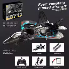 4DRC RC Planes Remote Control Airplanes for Kids, Foam Remote Control Planes for Kids Adults Beginners, Remote Control Helicopter Fighter Jet Drones for Kids Adults, 360° Flip Easy to Fly