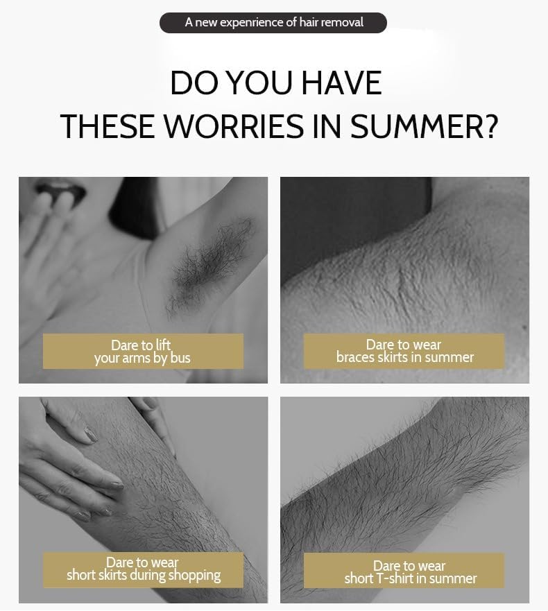 1pcs Natural Silky Beauty Spray Depilador, Fast-Acting Body Hair Remover for Underarms, Chest, Back, Health Hair Remover 150ml