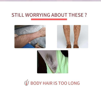 1pcs Natural Silky Beauty Spray Depilador, Fast-Acting Body Hair Remover for Underarms, Chest, Back, Health Hair Remover 150ml