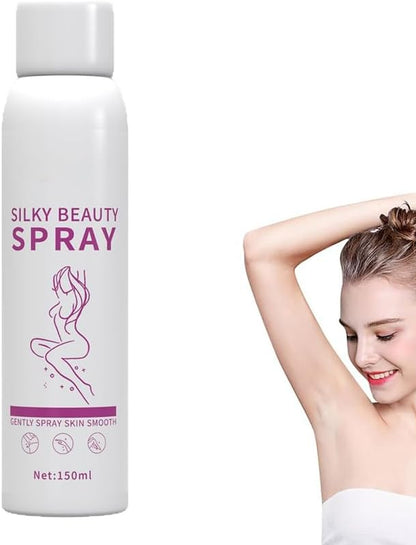 1pcs Natural Silky Beauty Spray Depilador, Fast-Acting Body Hair Remover for Underarms, Chest, Back, Health Hair Remover 150ml