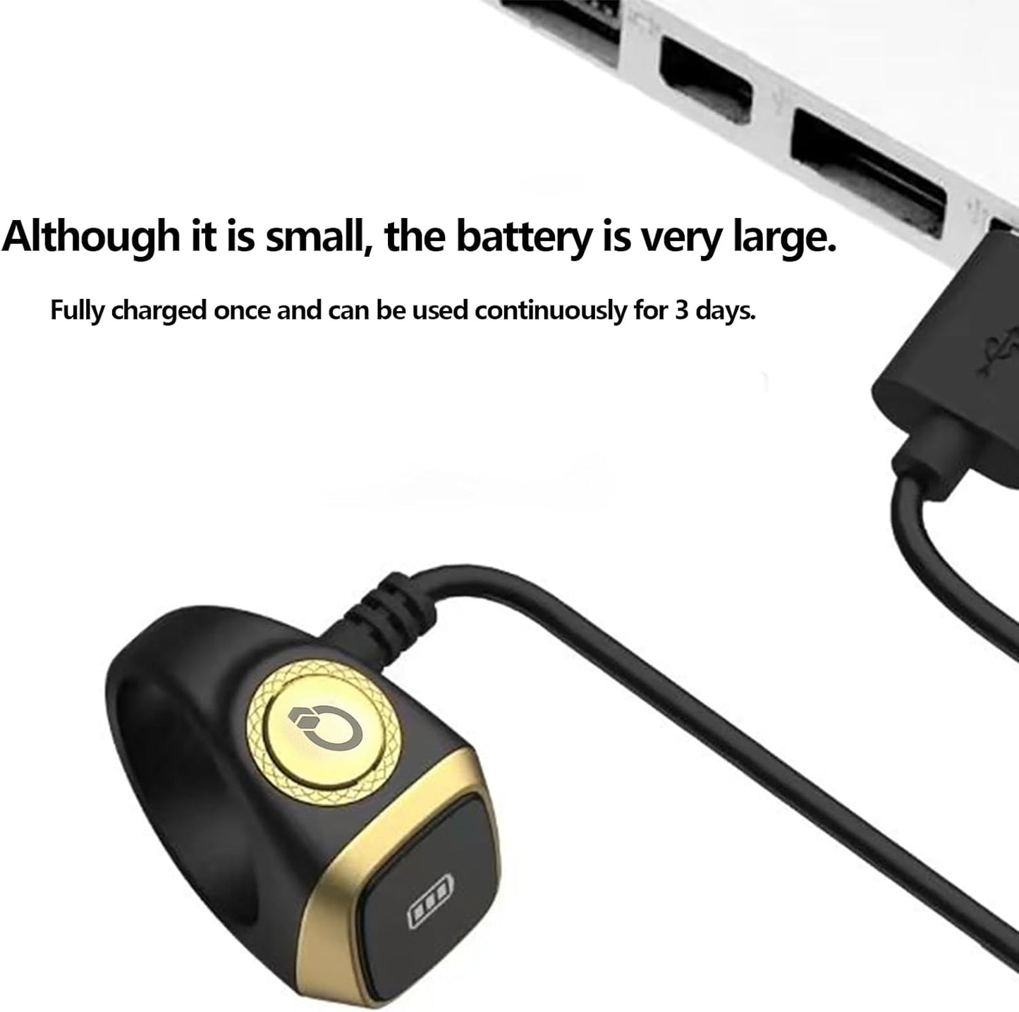 Smart Tasbih Zikr Ring, 20mm Muslim Digital Azan Alarm Clock, Tasbih Counter Smart Ring