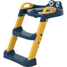 1-8 Years Old Baby Pot Potty Training Seat Child Toilet WC Urinal for Boys Kids Adjustable Step Ladder Folding Safety Chair